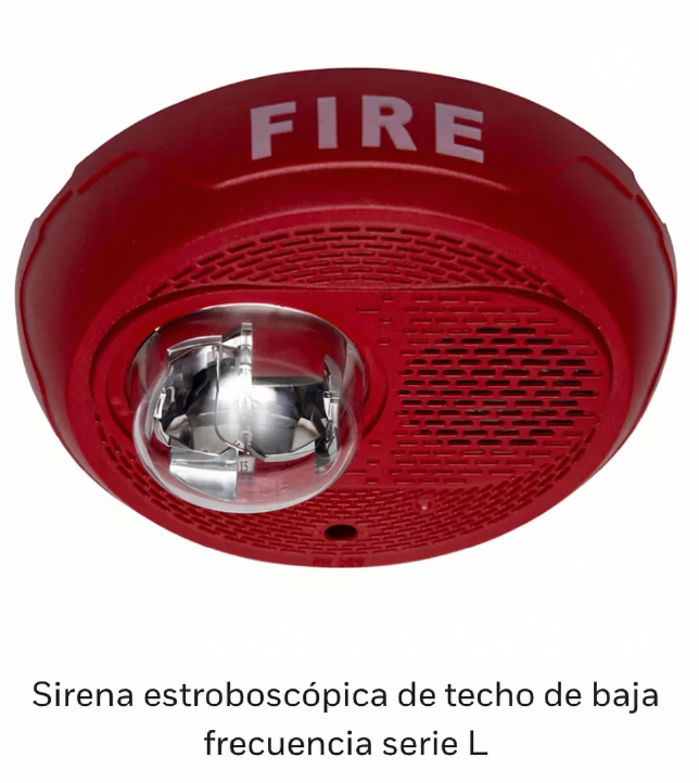 SIRENAS, BOCINAS Y ESTROBOSCOPIOS DE TECHO SYSTEM SENSOR SERIE L