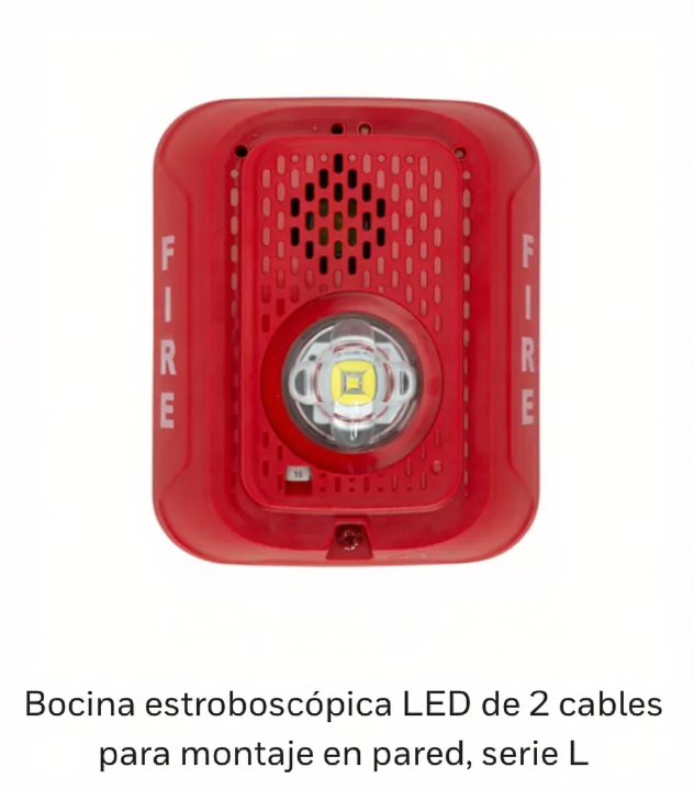 SIRENAS, BOCINAS Y ESTROBOSCOPIOS DE PARED SYSTEM SENSOR SERIE L