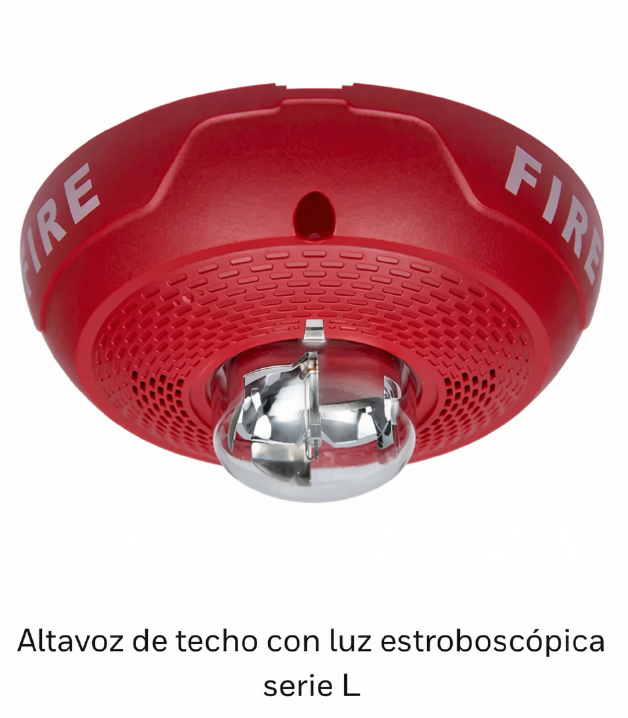 SIRENAS, BOCINAS Y ESTROBOSCOPIOS DE TECHO SYSTEM SENSOR SERIE L
