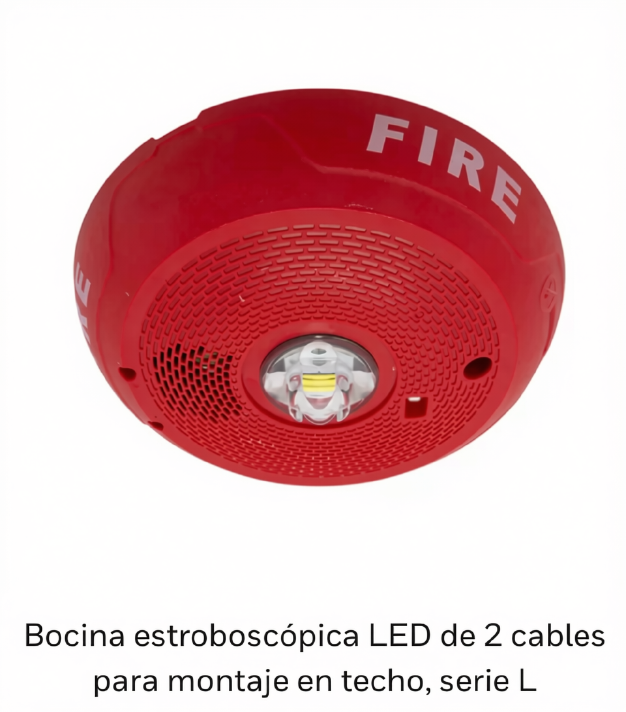 SIRENAS, BOCINAS Y ESTROBOSCOPIOS DE TECHO SYSTEM SENSOR SERIE L