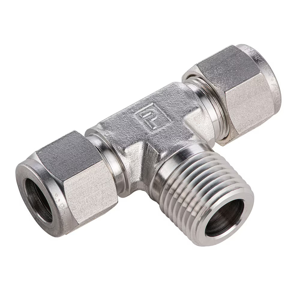 ACOPLE EN TEE DE DERIVACIÓN NPT MACHO TUBING OD SERIE A-LOK