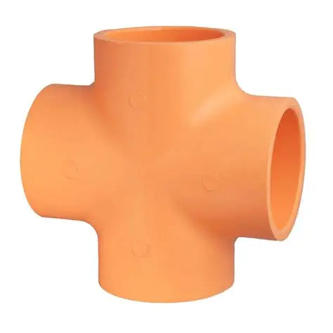 CRUZ DE 4 VÍAS PARA TUBERÍA