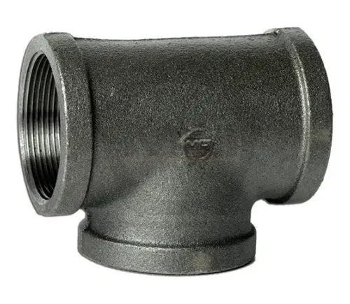 TEE ACERO NEGRO 300 PSI