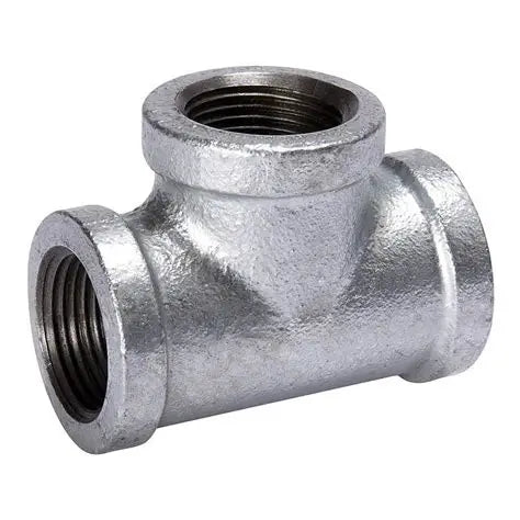 TEE GALVANIZADA 150 PSI 1/8" A 6"