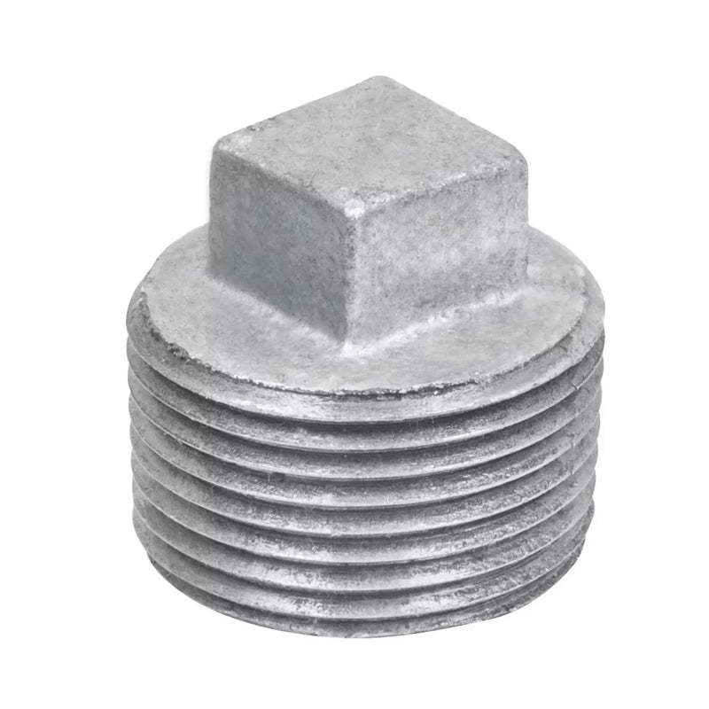 TAPÓN MACHO GALVANIZADO 150 PSI 1/8" A 4"