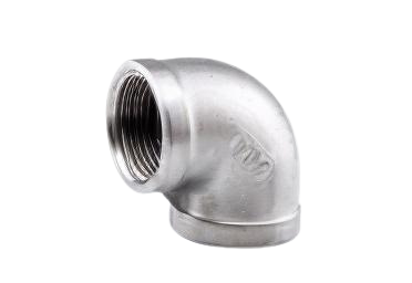 CODO 90° ROSCADO ACERO INOXIDABLE 304 150 PSI