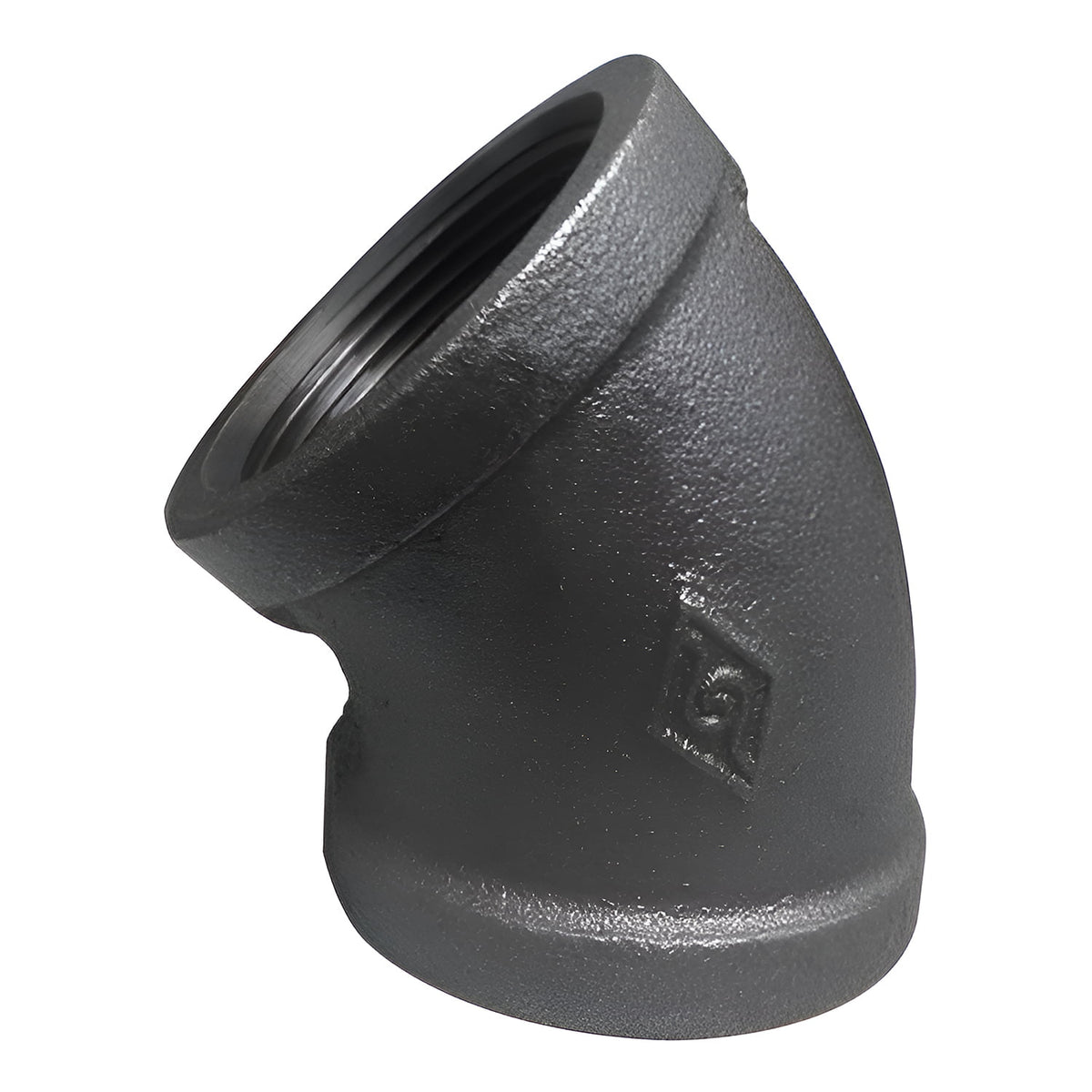 CODO 45 ACERO NEGRO 300 PSI
