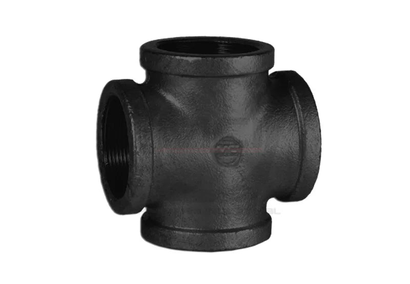 CRUZ DE ACERO NEGRO 150 PSI 3/8" A 4"